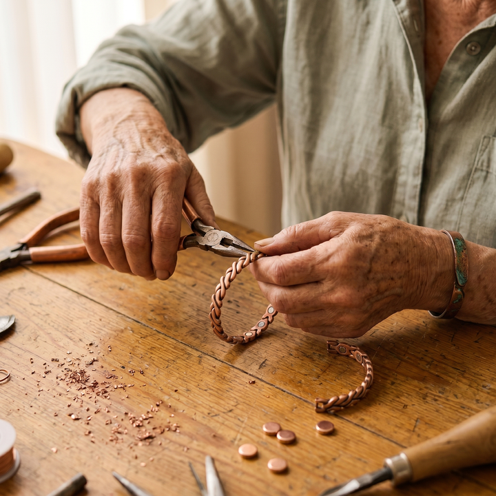 Tress | Copper Bracelet