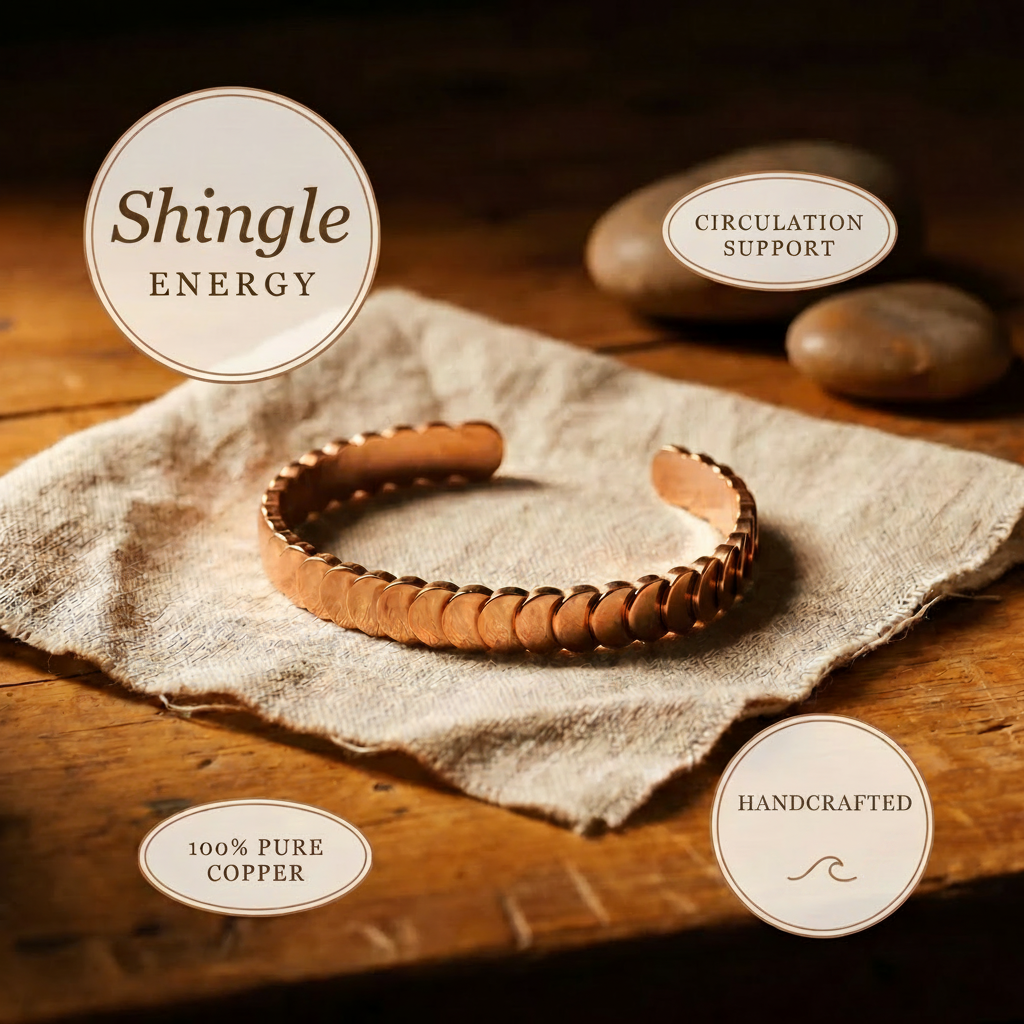 Shingle | Copper Bracelet
