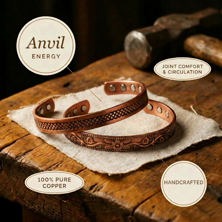Anvil | Copper Bracelet