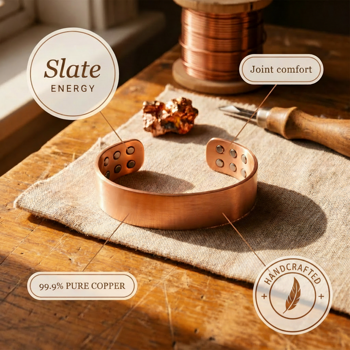 Slate | Copper Bracelet