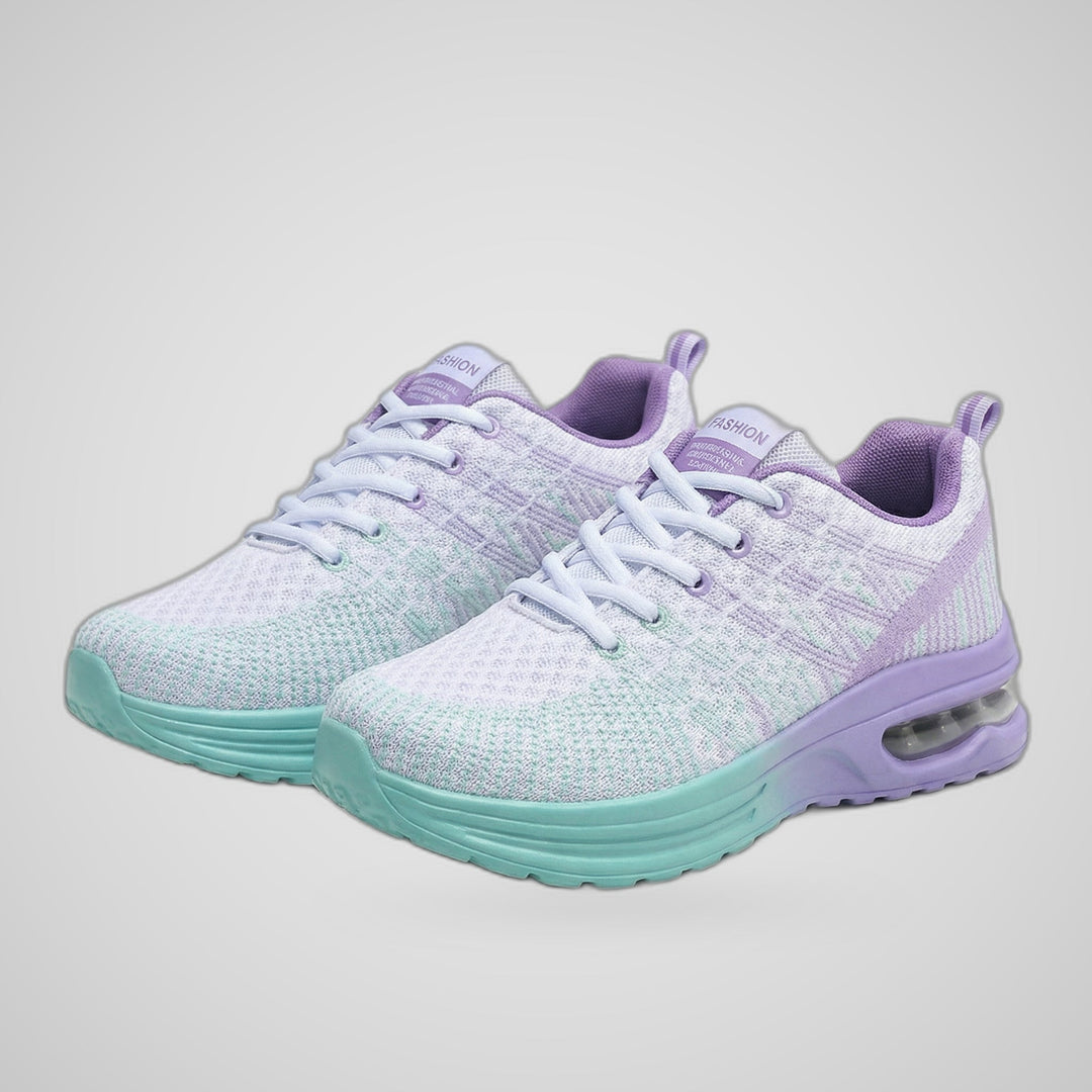 Chloe | Orthopedic Shoes in Violet &amp; Turquoise