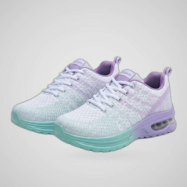 Chloe | Orthopedic Shoes in Violet &amp; Turquoise