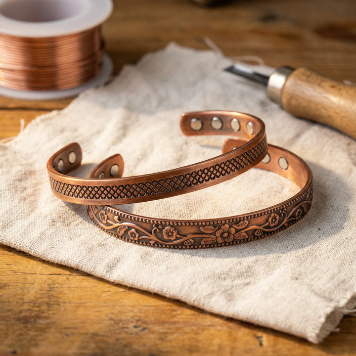 Anvil | Copper Bracelet