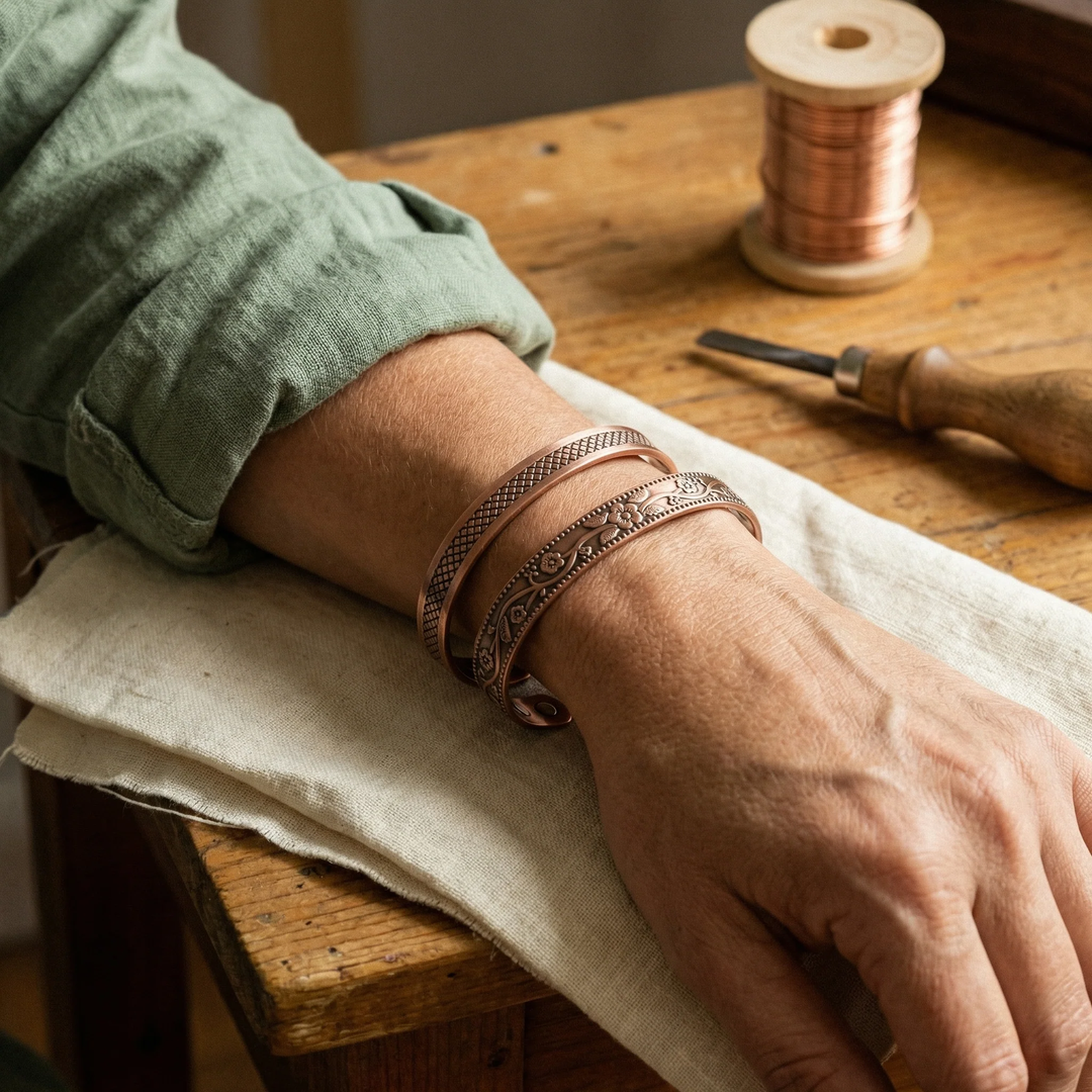 Anvil | Copper Bracelet