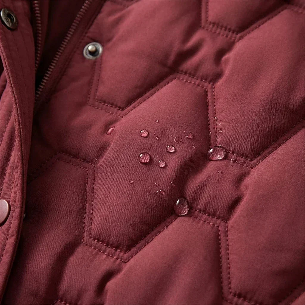 Lysandra | Longline Hooded Down Coat