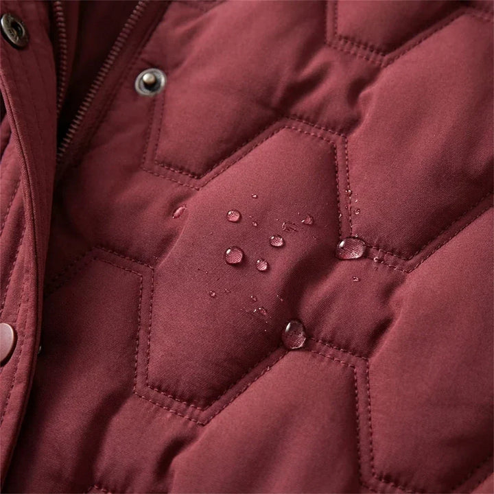 Lysandra | Longline Hooded Down Coat