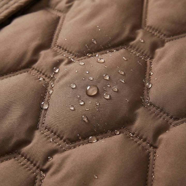 Lysandra | Longline Hooded Down Coat