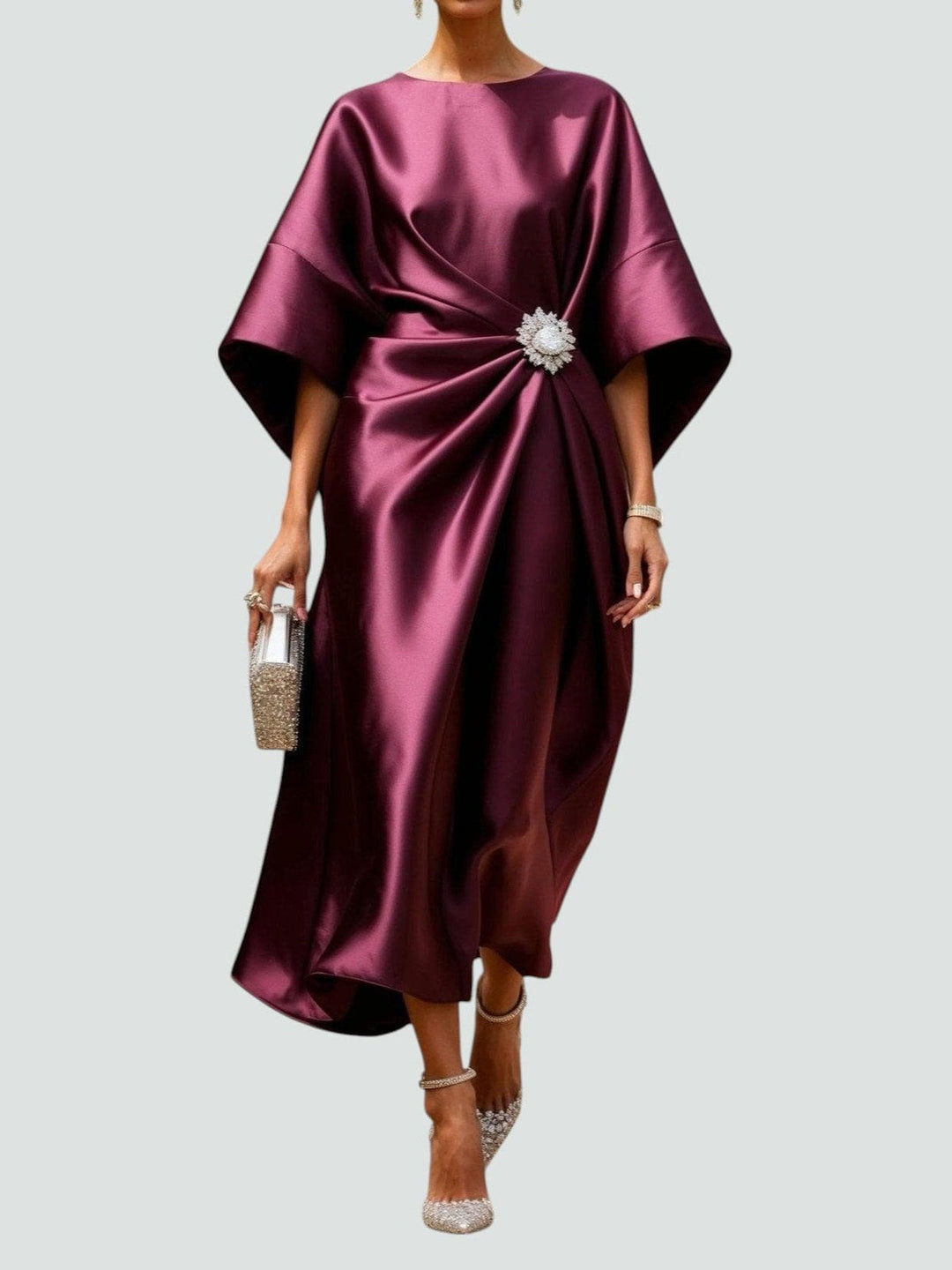 Isabelle | Draped Evening Gown