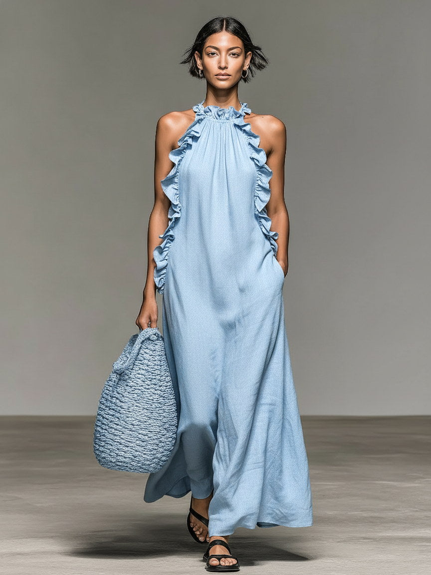 Hedwige | Long Dress with Pockets