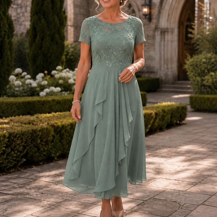Lucy | Sophisticated Floral Lace Dress