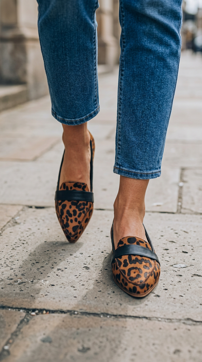 Paola | Pointed Moccasin with Strap on the Ankle