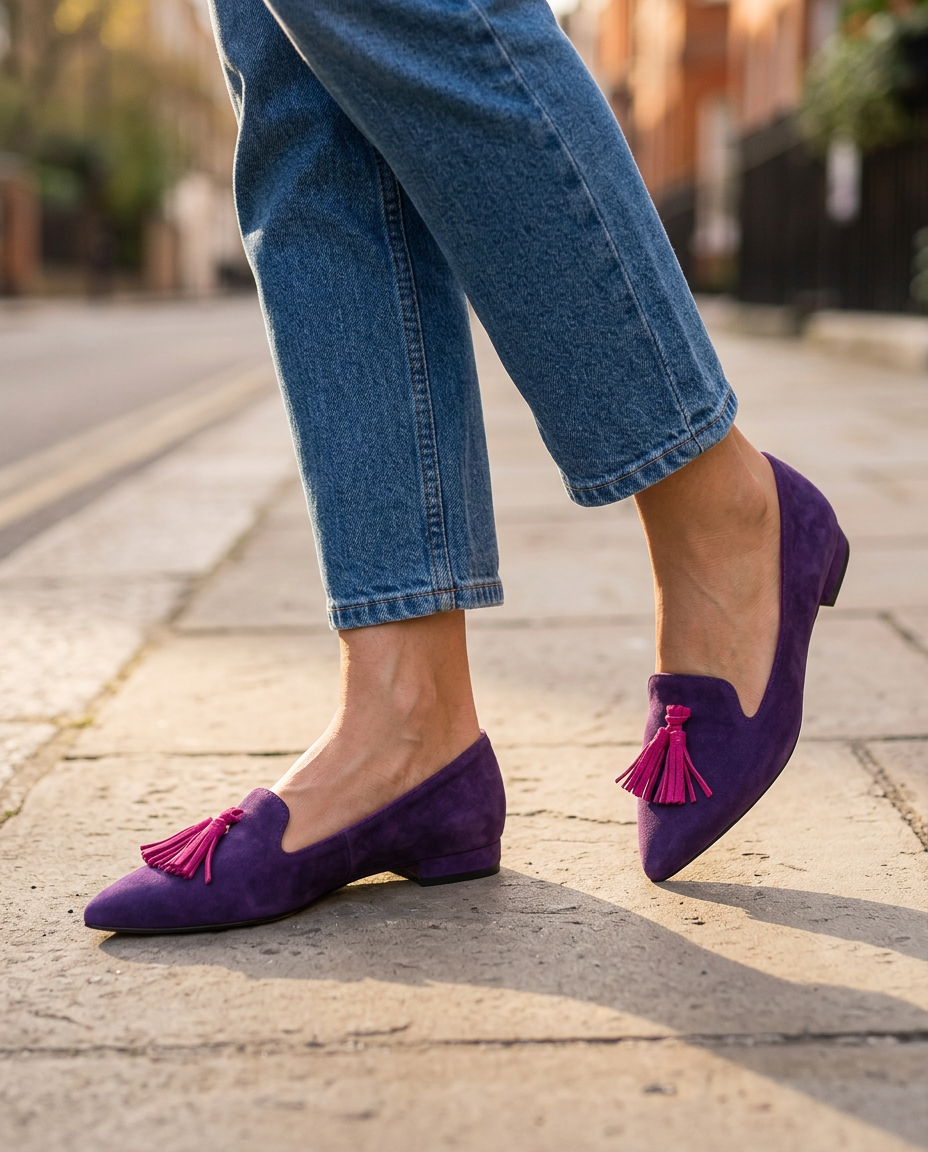 Livia | Pointed Toe Slip-On Ballerina