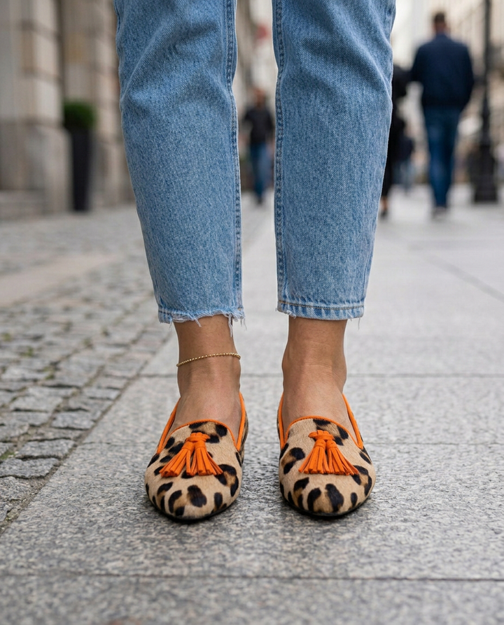 Livia | Pointed Toe Slip-On Ballerina