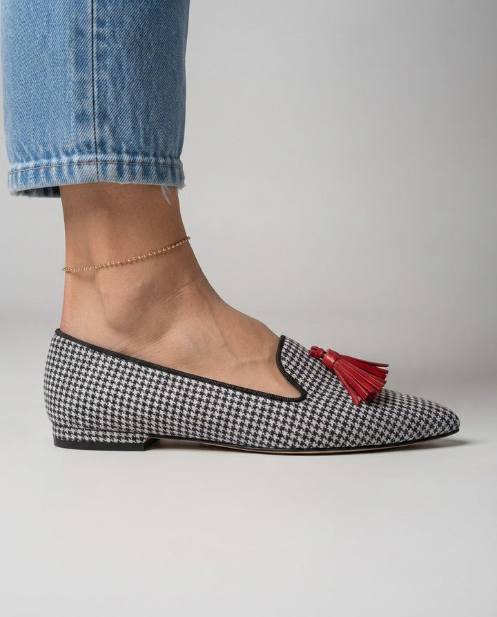 Livia | Pointed Toe Slip-On Ballerina
