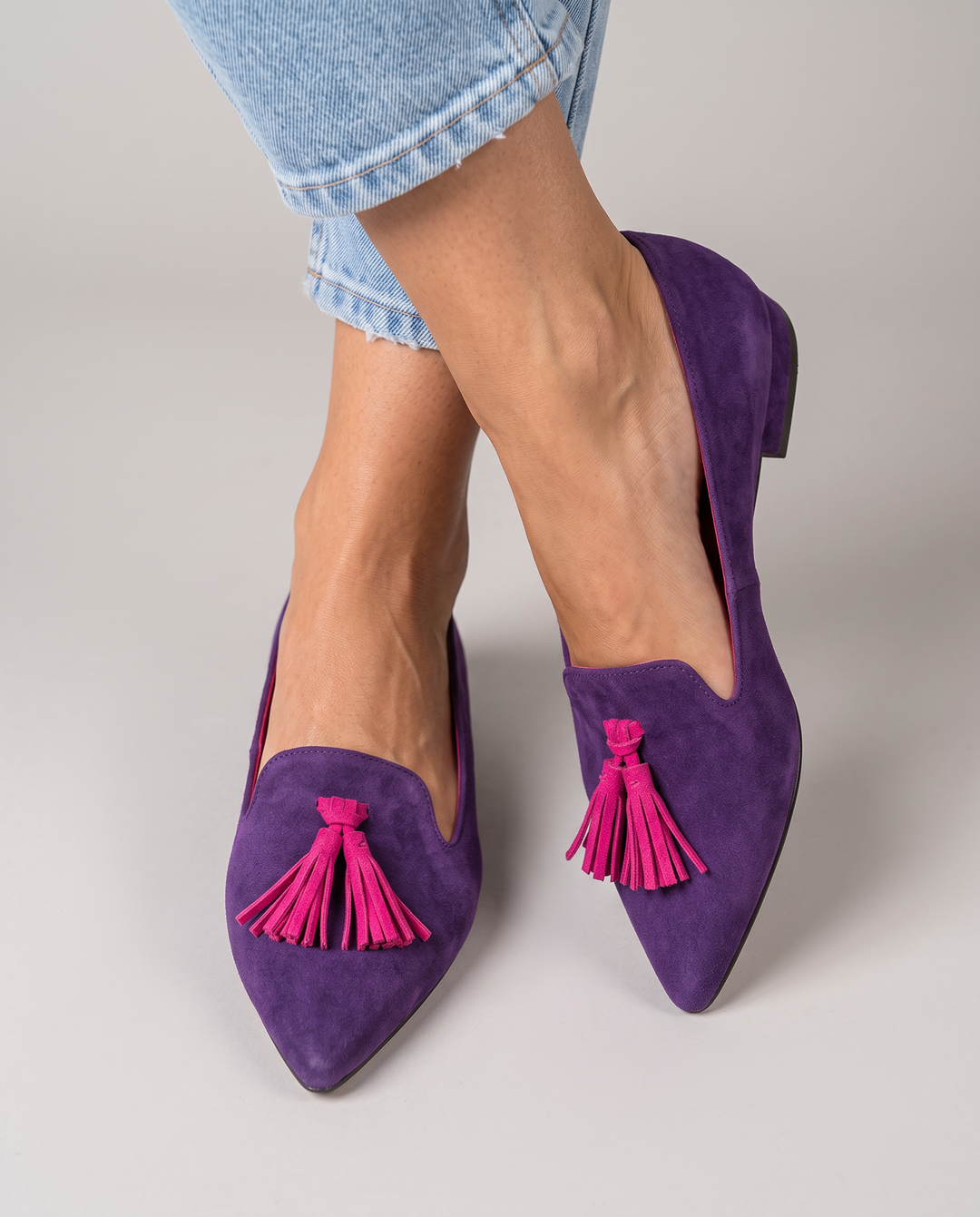 Livia | Pointed Toe Slip-On Ballerina