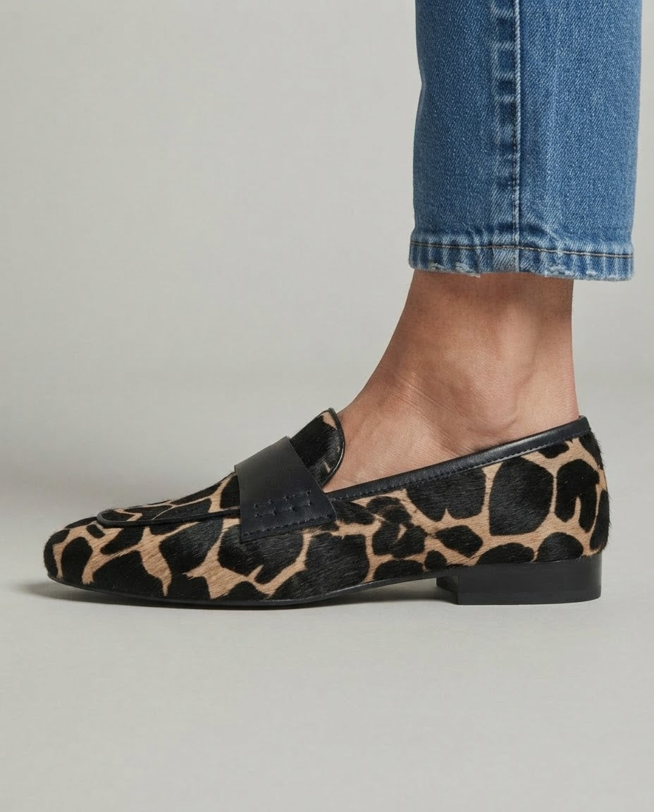 Giulia | Moccasin  Apricot Giraffe