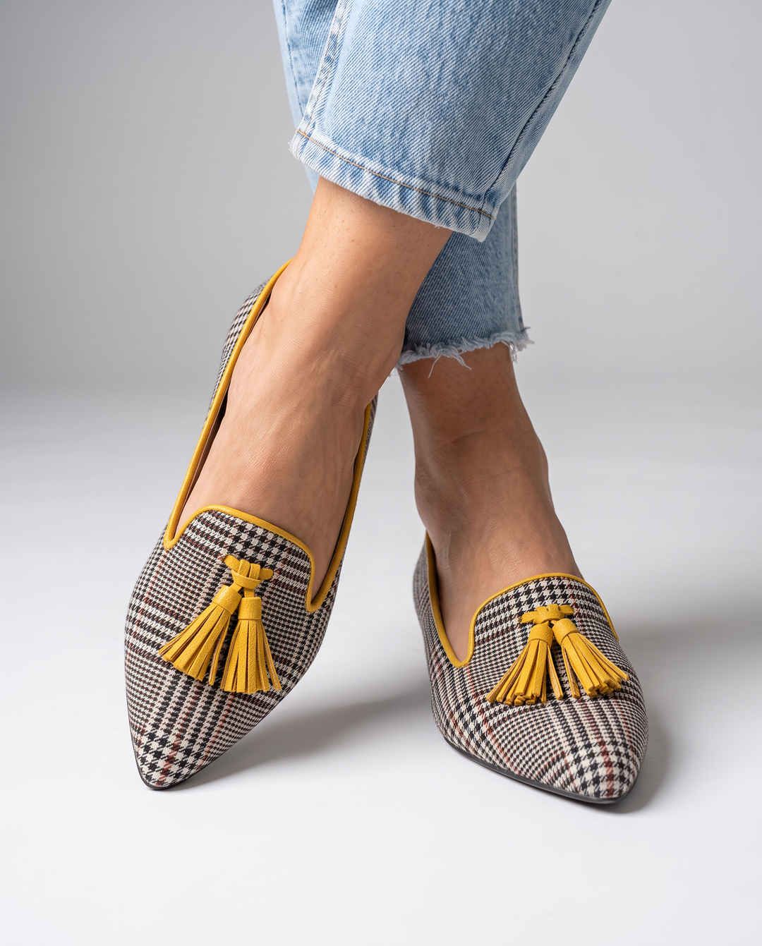 Livia | Pointed Toe Slip-On Ballerina