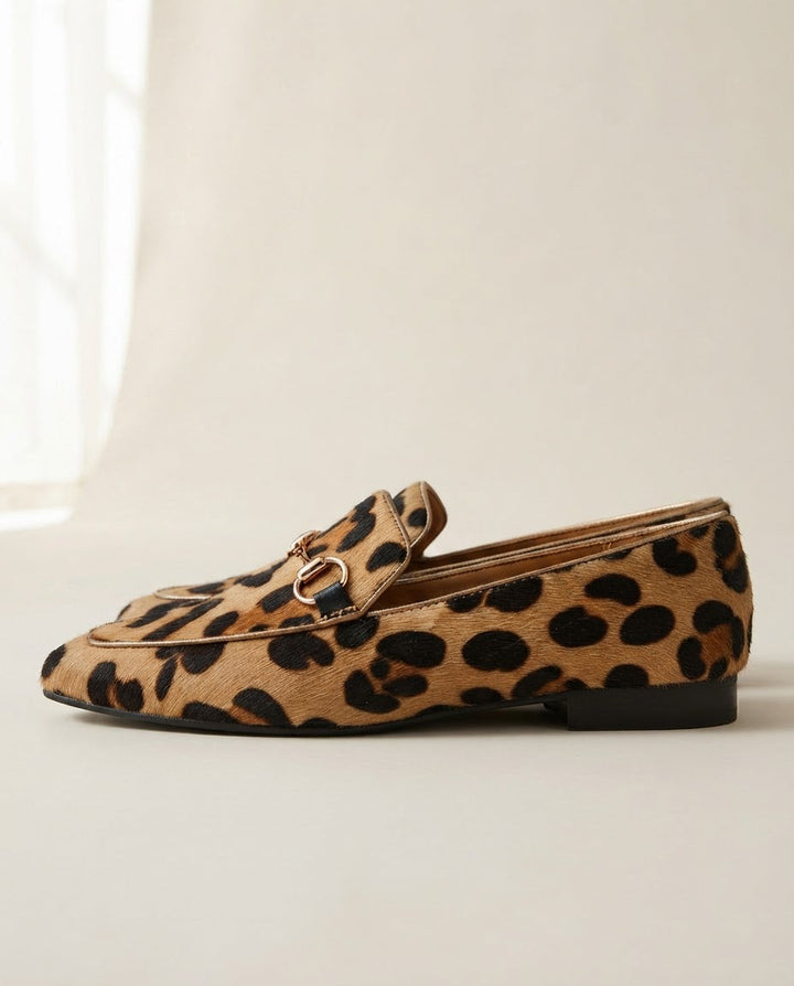 Serena | Loafer Leopard with Bit