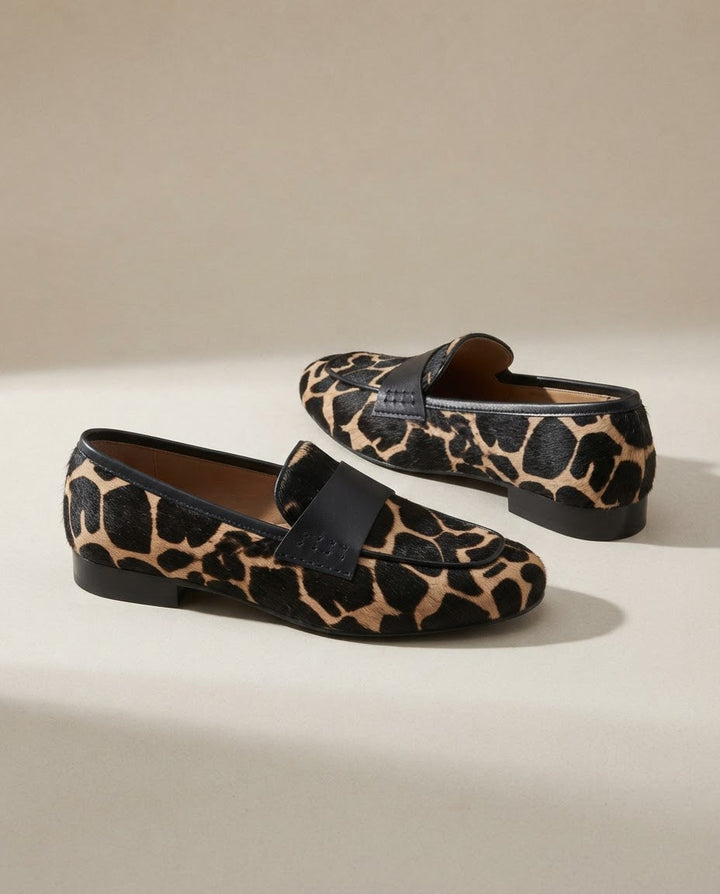 Giulia | Moccasin  Apricot Giraffe