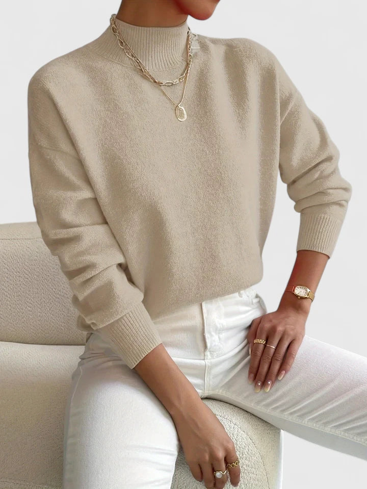 Joyce | Crew Neck Knit Sweater