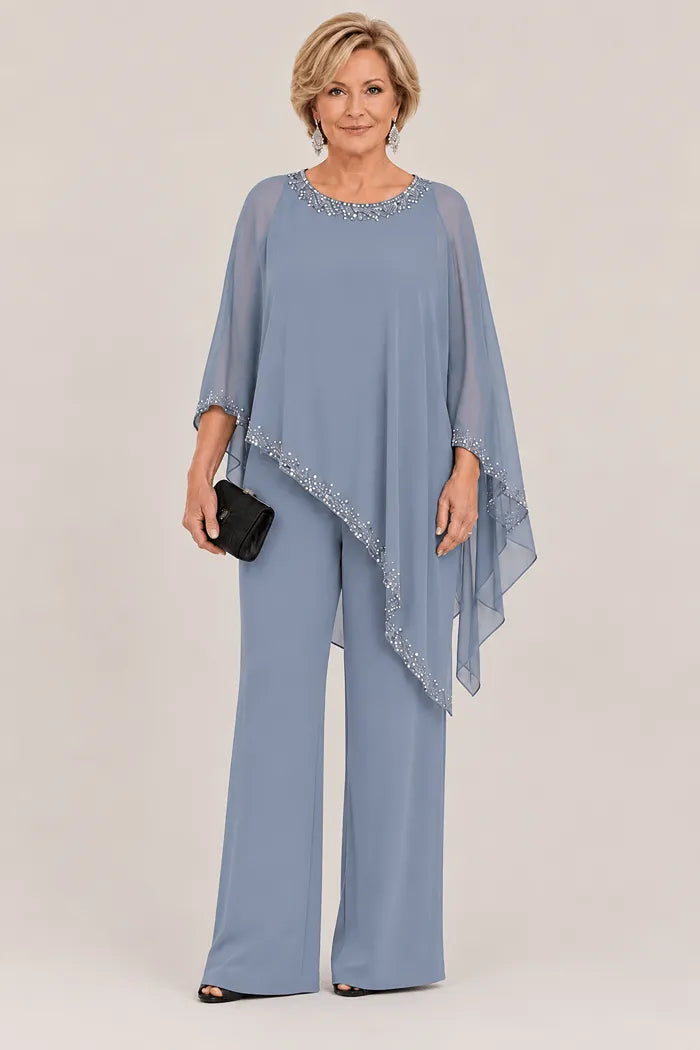 Perlantina | Chiffon Cape Set