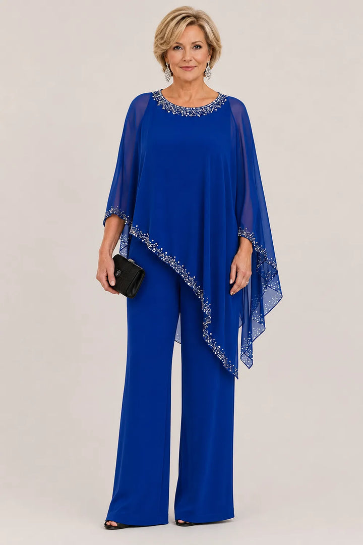 Perlantina | Chiffon Cape Set