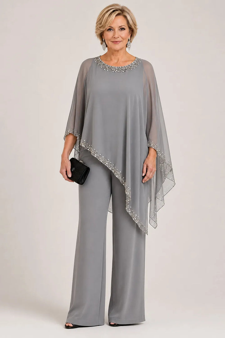 Perlantina | Chiffon Cape Set