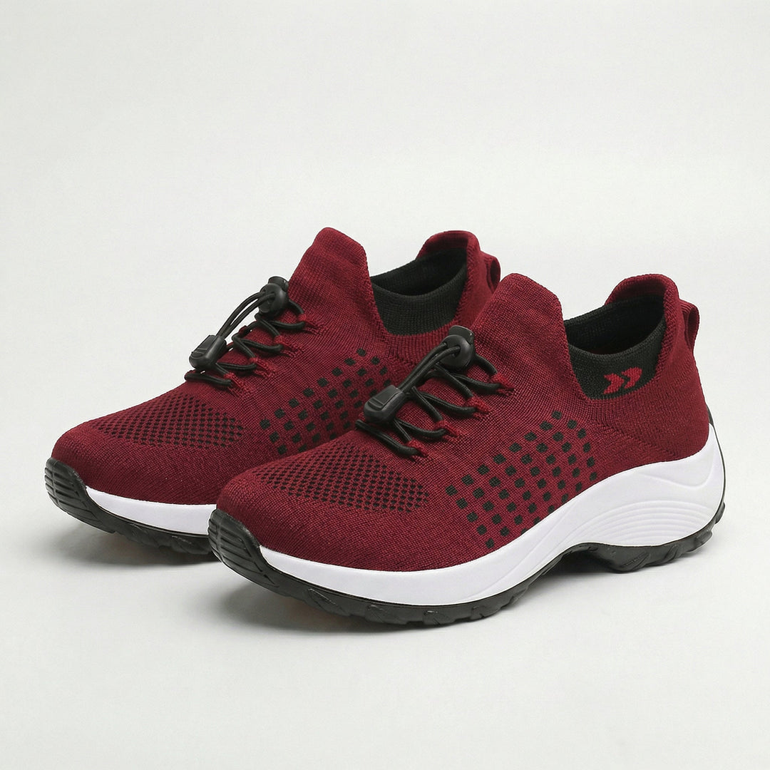 Peyton | Orthopedic Shoes in Red