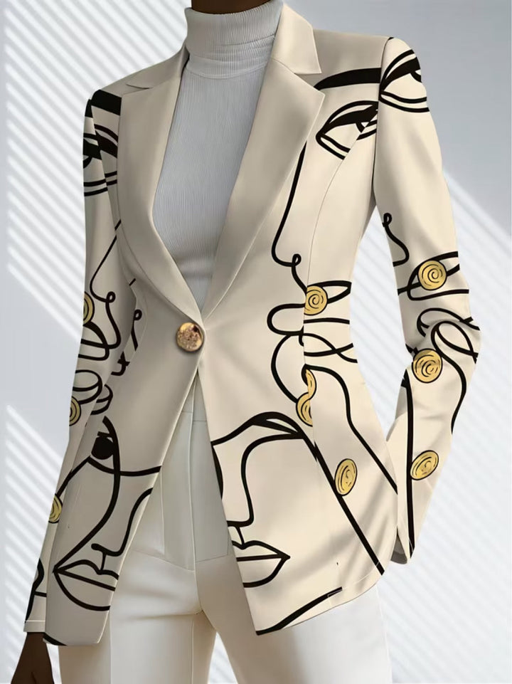 Philippine | Line-Drawn Blazer