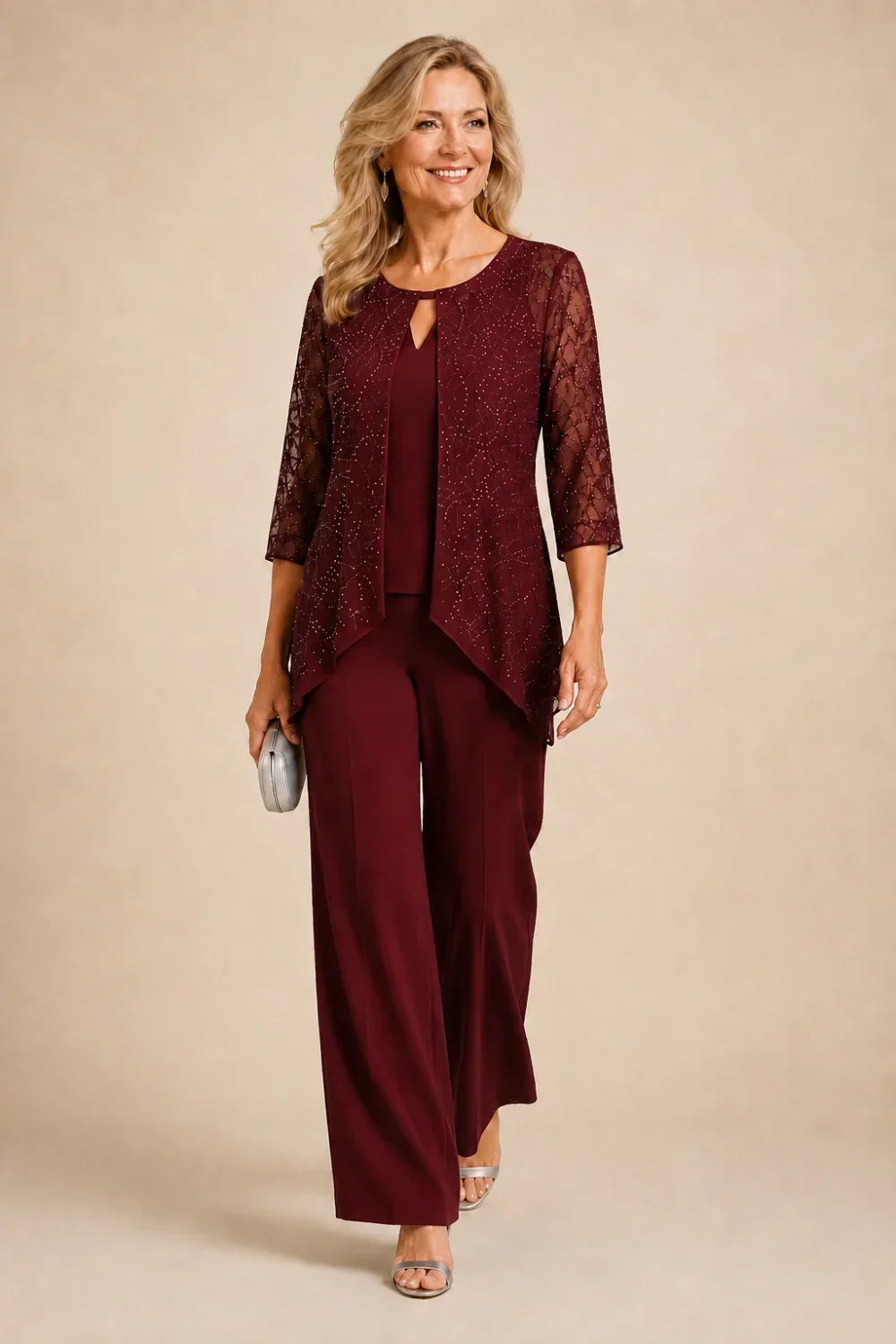 Merlettina | Layered Lace Suit