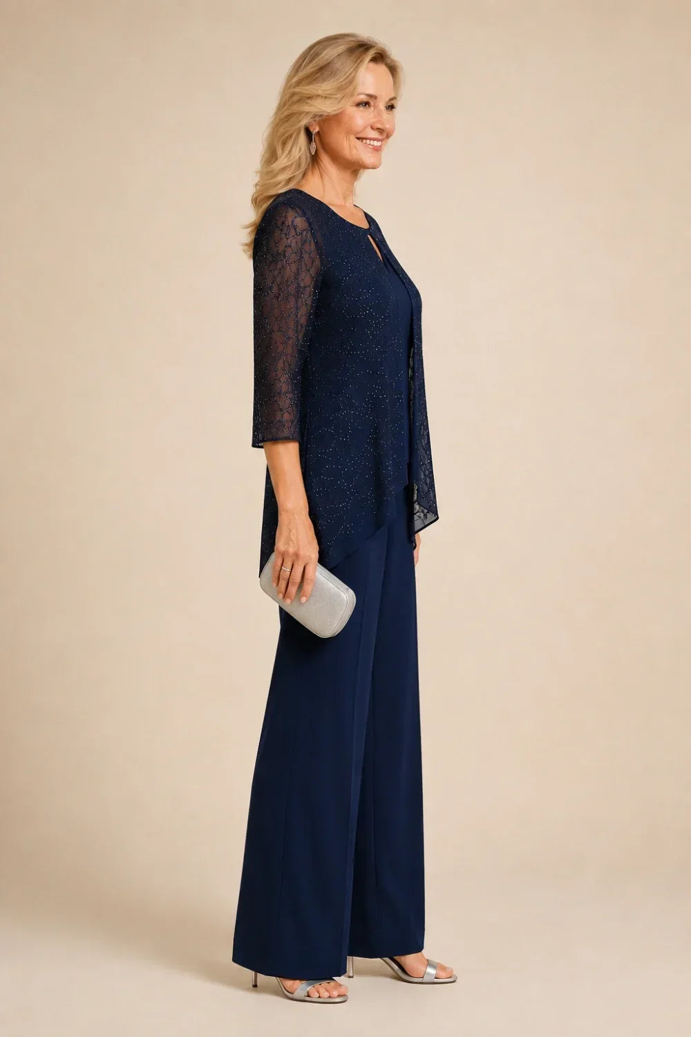 Merlettina | Layered Lace Suit
