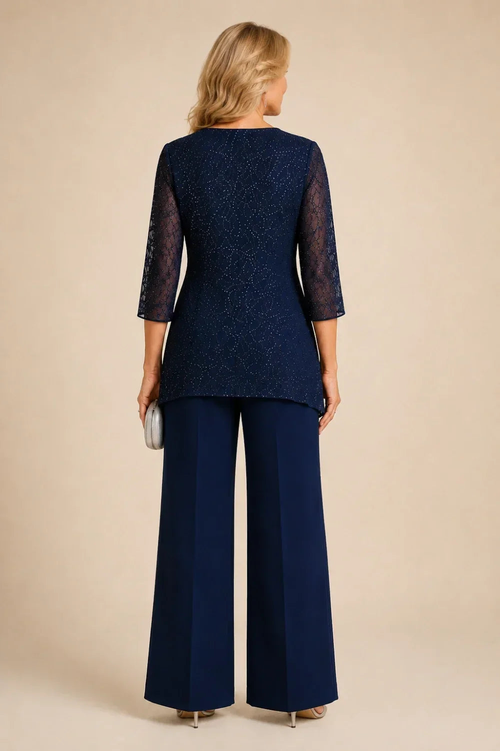 Merlettina | Layered Lace Suit