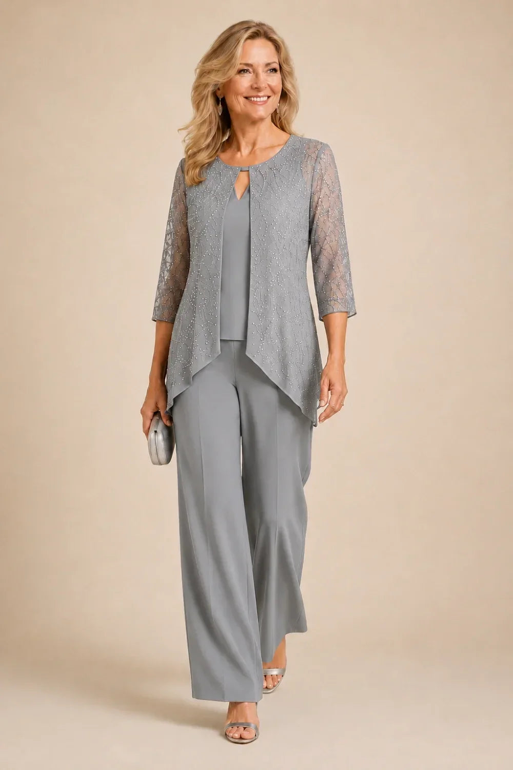 Merlettina | Layered Lace Suit