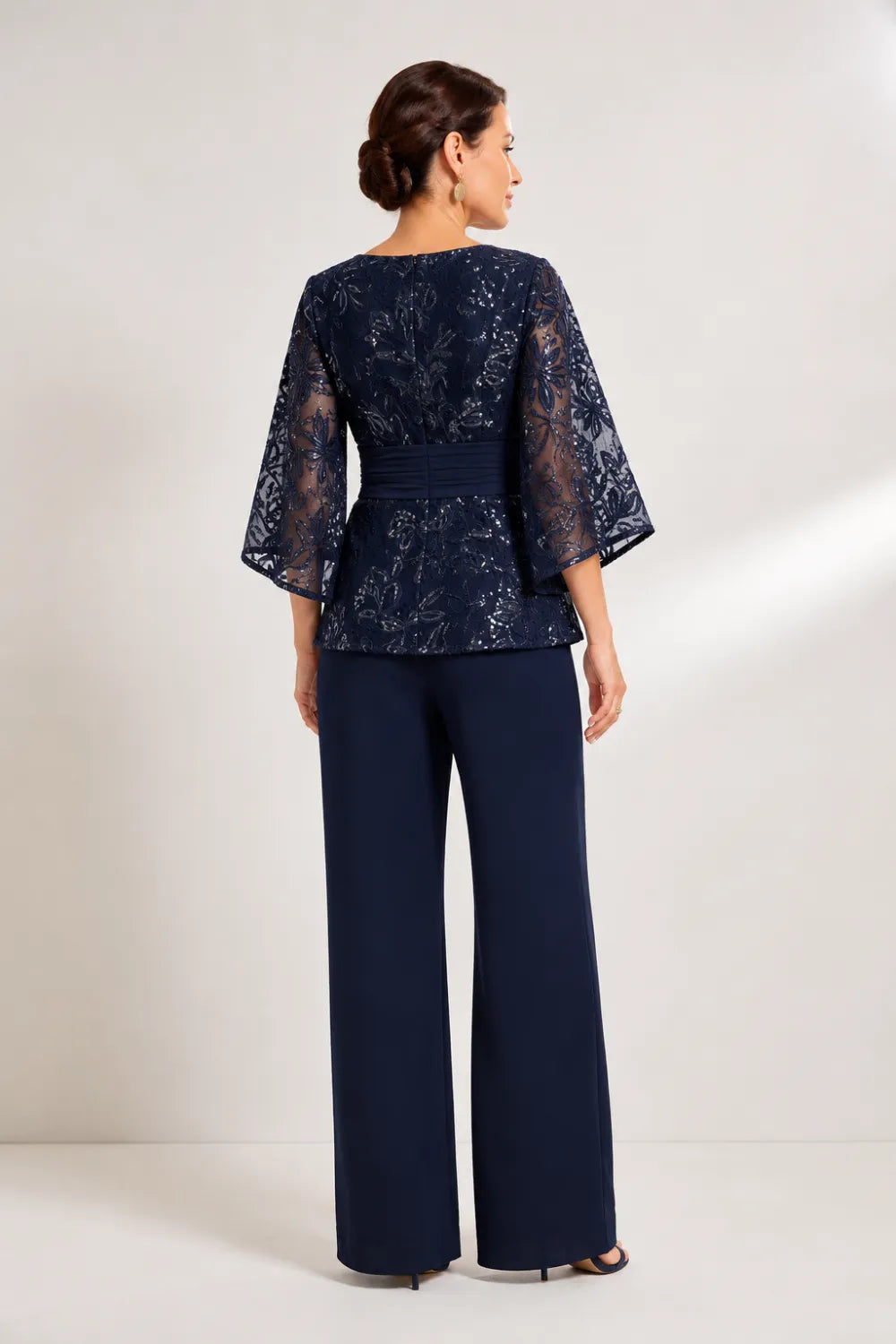 Serenaide | Evening Set with Bell Sleeves