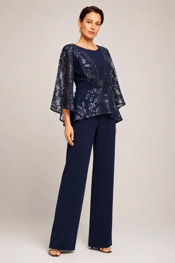 Serenaide | Evening Set with Bell Sleeves