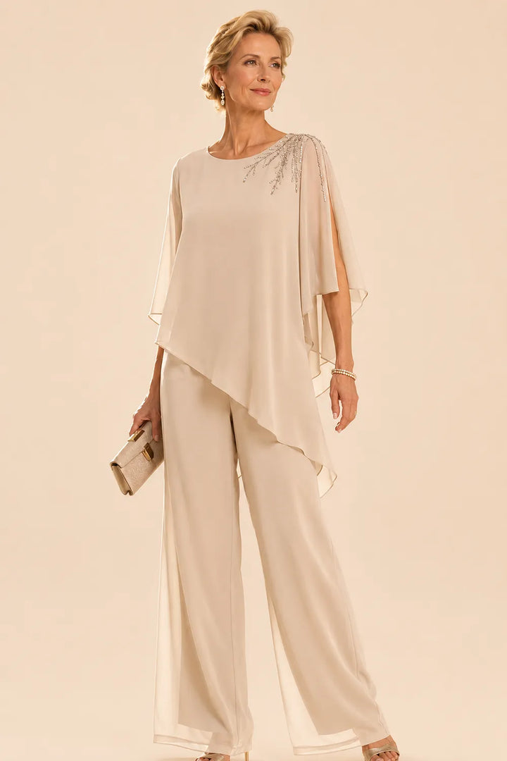 Adelisia | Embellished Chiffon Suit