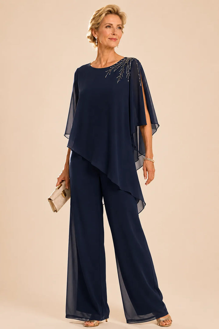 Adelisia | Embellished Chiffon Suit