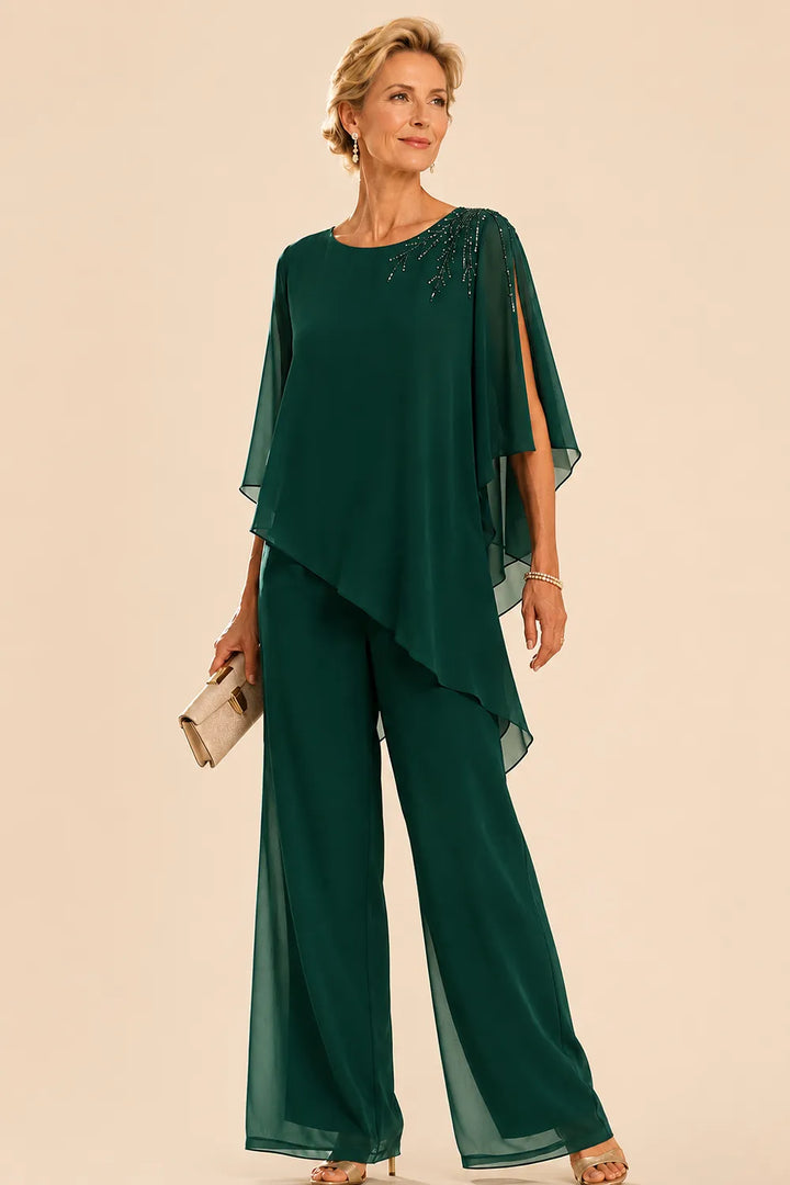 Adelisia | Embellished Chiffon Suit
