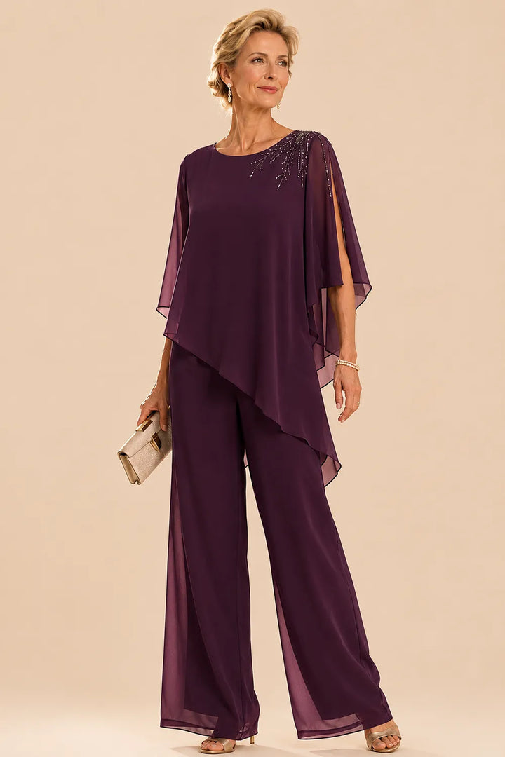 Adelisia | Embellished Chiffon Suit