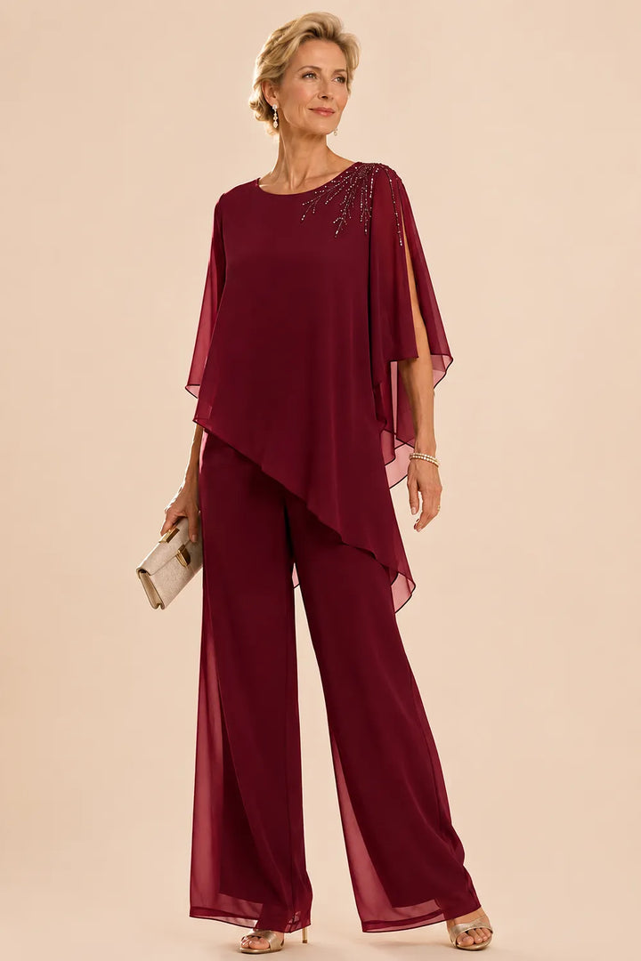 Adelisia | Embellished Chiffon Suit