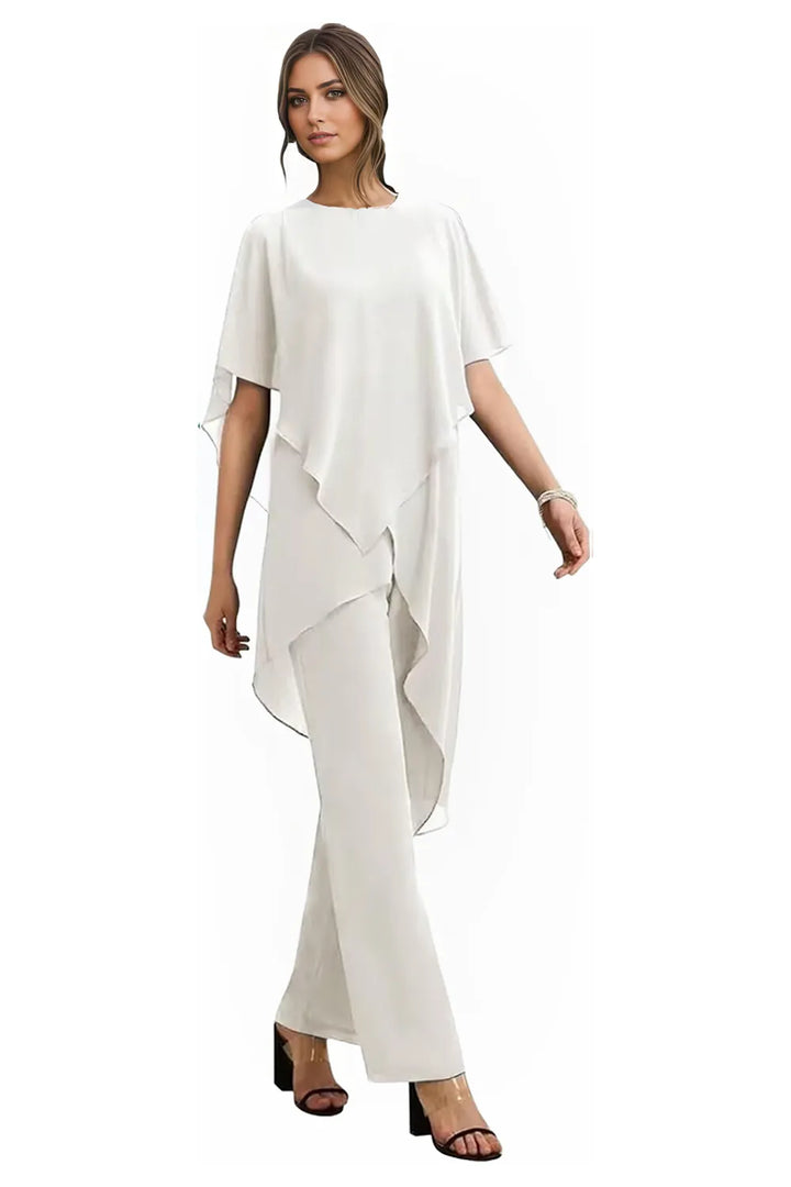 Valentina | Fluid Chiffon Suit