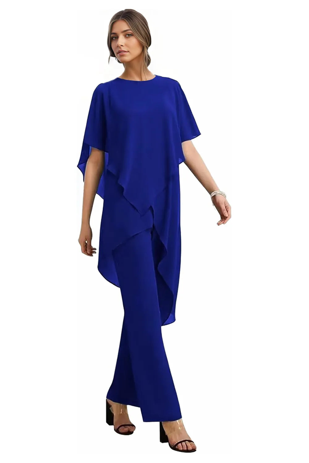Valentina | Fluid Chiffon Suit