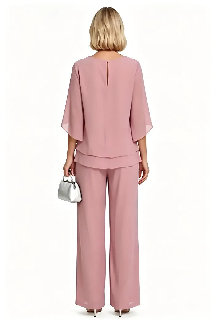Rosaura | Formal Chiffon Suit