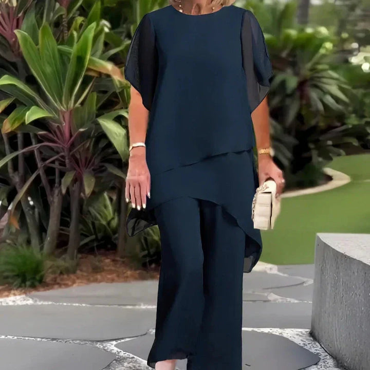 Becca | Elegant Asymmetrical Two Piece Set