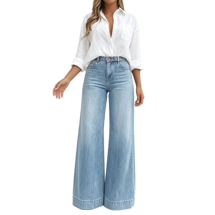 Lyanna | Wide Leg Jeans with Lengthening Effect
