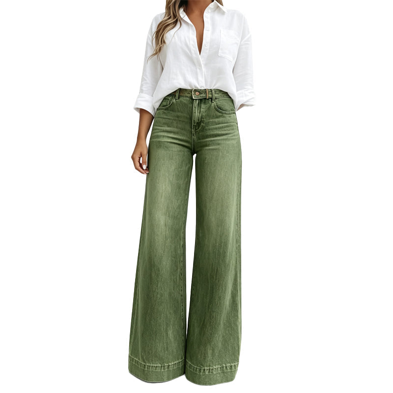 Lyanna | Wide Leg Jeans with Lengthening Effect