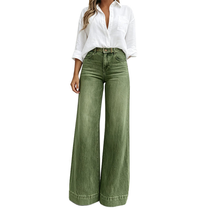 Lyanna | Wide Leg Jeans with Lengthening Effect