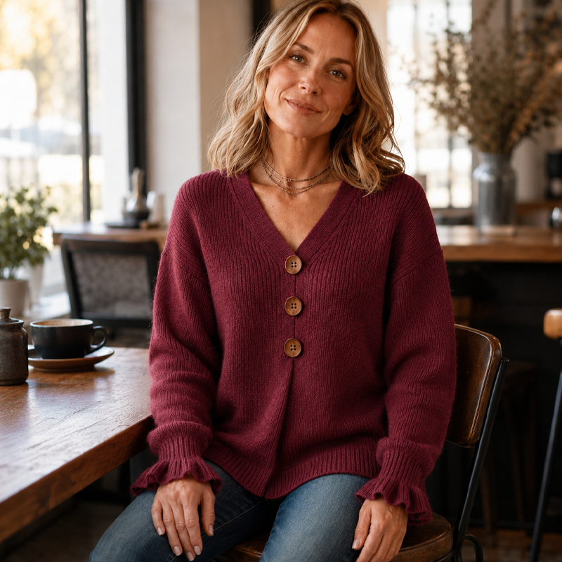 Dana | V-neck sweater you can reach for again and again