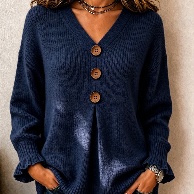 Dana | V-neck sweater you can reach for again and again