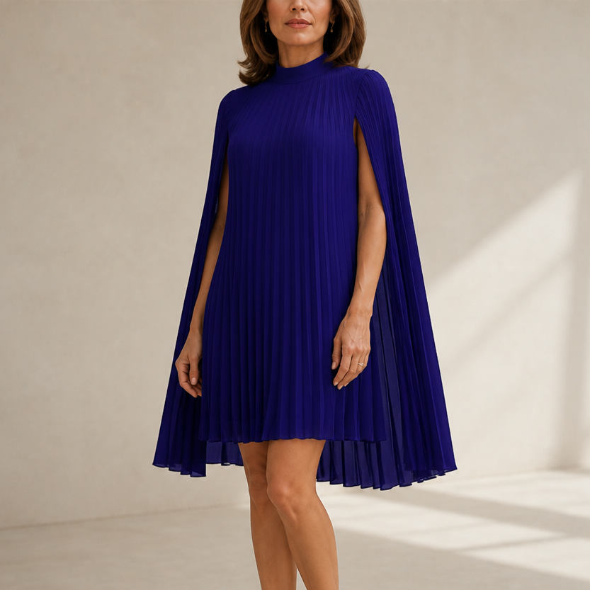 Paulette | Cape Sleeve Dress That Moves As Beautifully As You Do